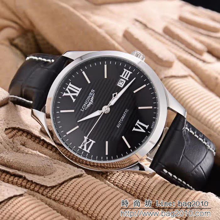 LONGINES浪琴 經典大三針 全自動機械 精品男士腕表 WSS1096